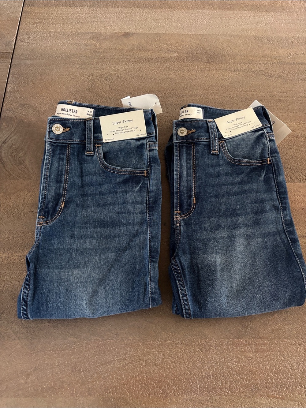 Hollister Super Skinny Jeans in Dark Indigo